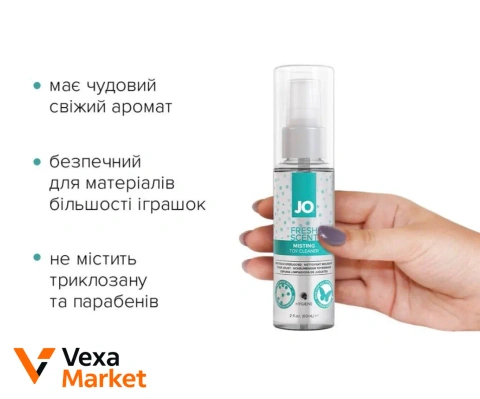 JO System Fresh Scent Misting Toy Cleaner 60мл