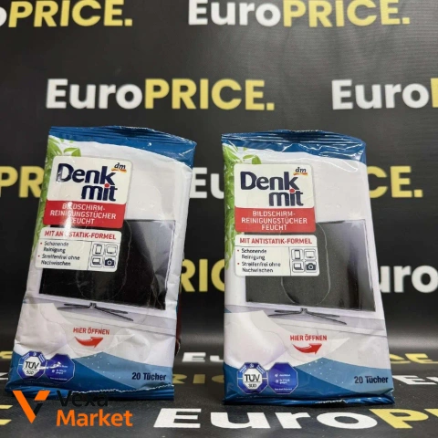 Серветки для екранів та моніторів Denk Mit (20 шт.)