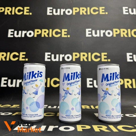 Молочний газований напій Мілкіс (Milkis) Оригінал 250мл