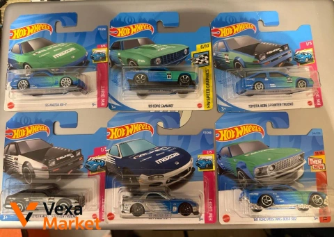 Коллекционные модели автомобилей Hot Wheels