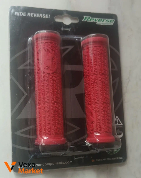 Гріпси Reverse Grip Stam 30мм червоні