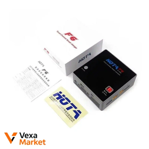 Зарядний пристрій HOTA F6 Quad-Channel Smart Charger
