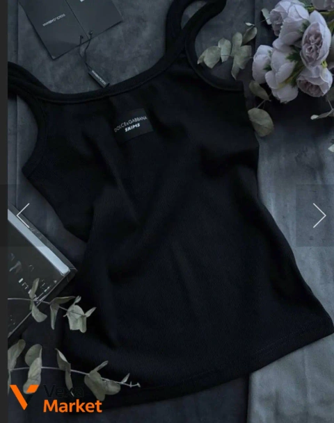 Майка Dolce&Gabbana черная