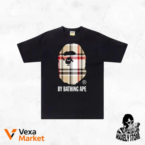 Футболка A Bathing Ape Bape x Burberry