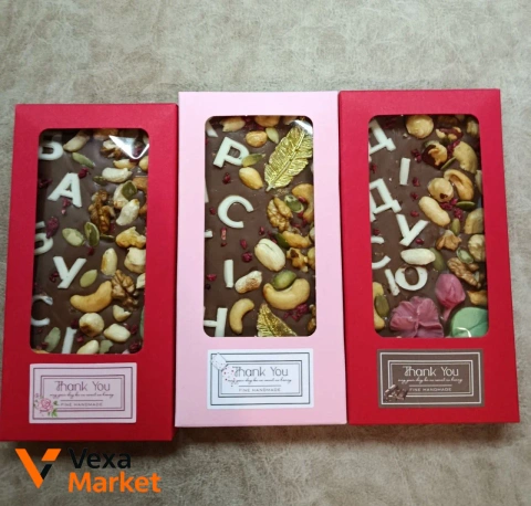 Шоколад ручної роботи з бельгійського Callebaut