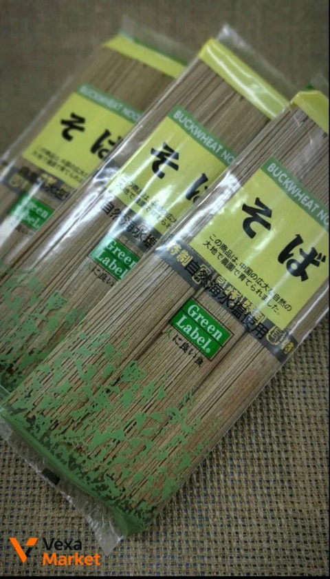 Лапша гречневая SOBA Green Label 300г