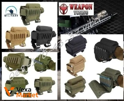 Чехол на приклад MILITARY-Tek (коет/черный/олива)