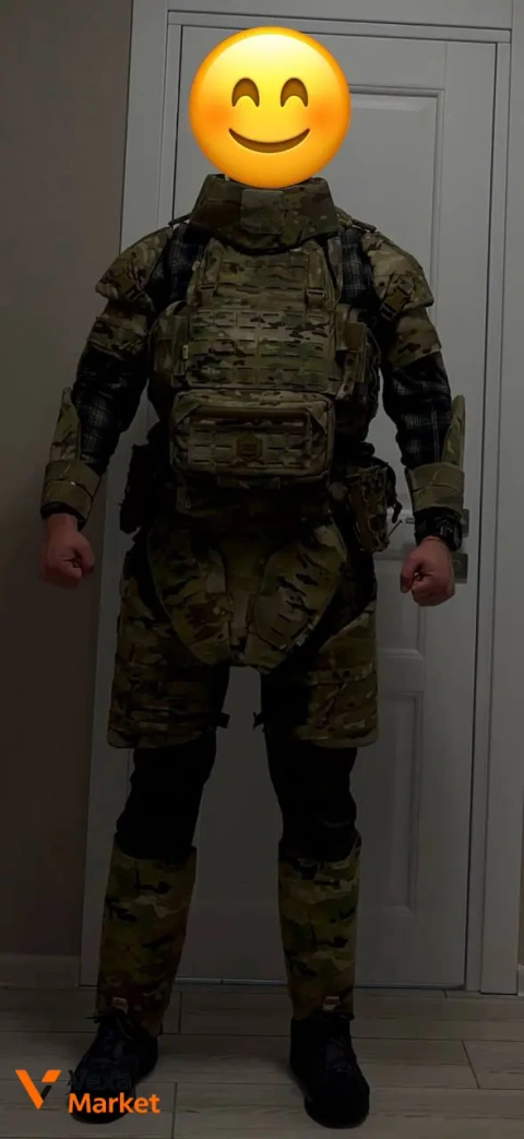 Плитоноска M-Tac Plate Carrier CORSET Elite (розмір плити М) Multicam з балістичним захистом
