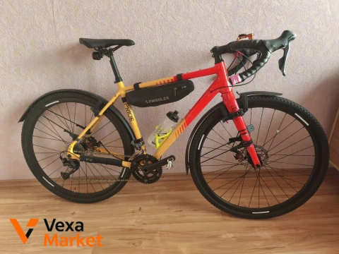 Гравийный велосипед 28" Pride Rocx 8.2 CF рама S 2024 желтый