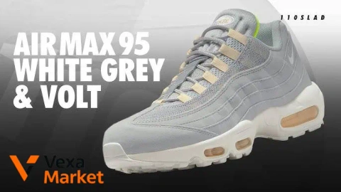 Nike Air Max 95 White Grey & Volt