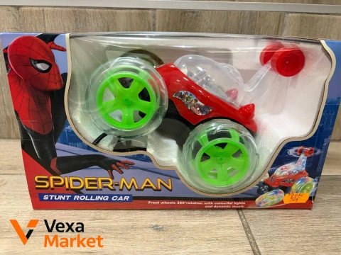 Машинка-перевертиш Stunt Rolling Car Spider-Man