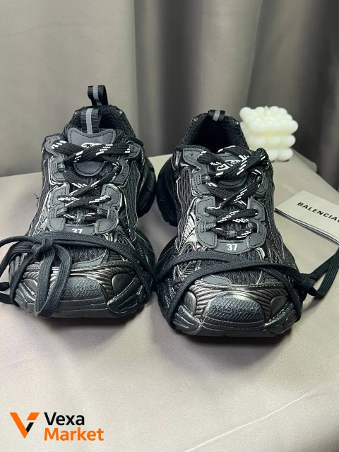 Кросівки Balenciaga 3XL чорні розмір 37