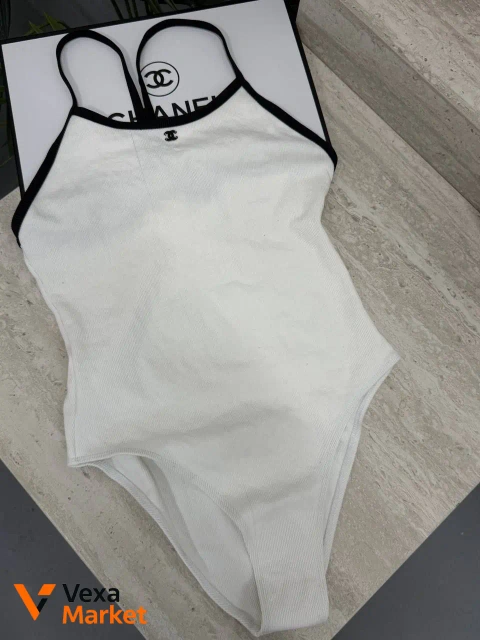 Купальник Chanel білий