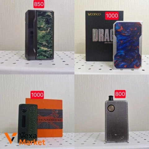 Батарейні моди Voopoo Drag, Warhammer, DotAIO SE