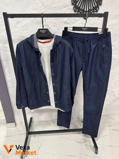 Костюм Kiton чоловічий джинсовий