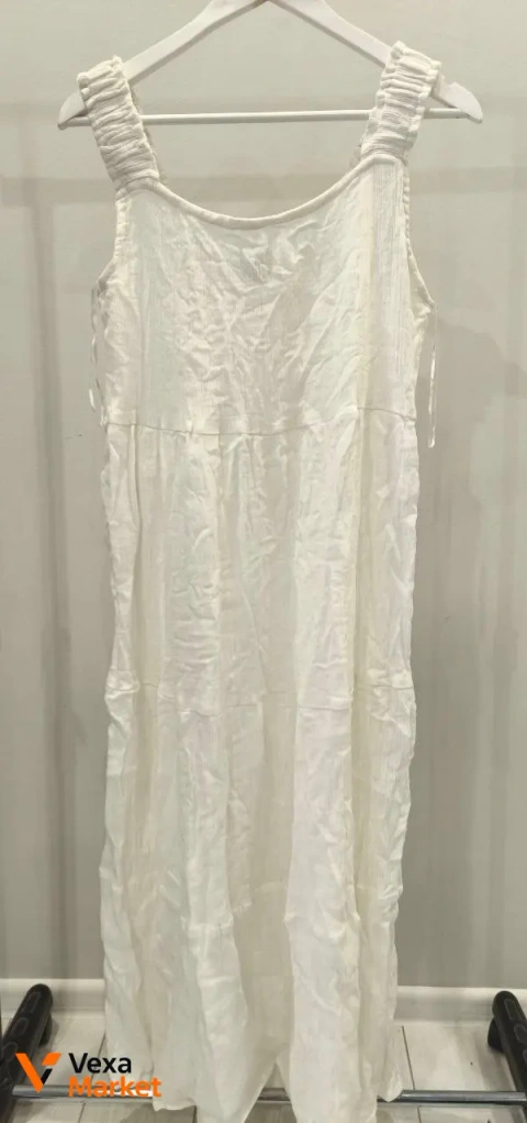 Qed London Сукня жіноча біла L-XL