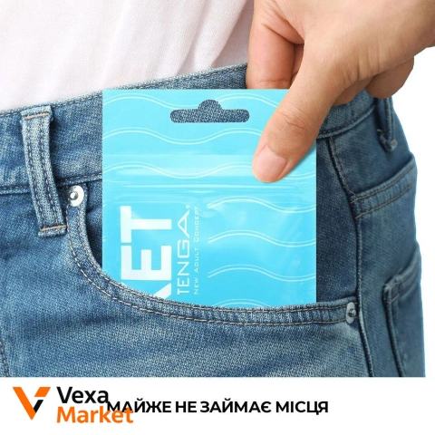 TENGA Pocket Wave Line мастурбатор