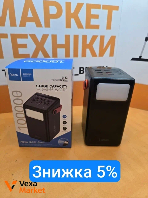 Зовнішній Акумулятор Power Bank Hoco J142 100,000 mAh