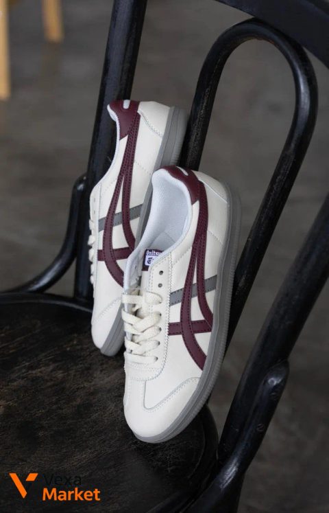 Asics Onitsuka Tiger Tokuten Beige шкіряні кросівки