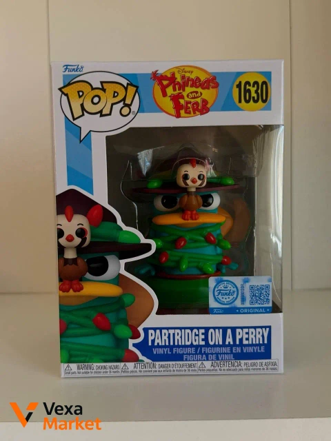 Funko Pop! Phineas and Ferb Partridge on a Perry 1630