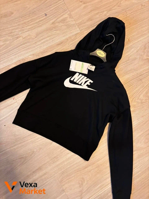Худі Nike чорне для дівчини