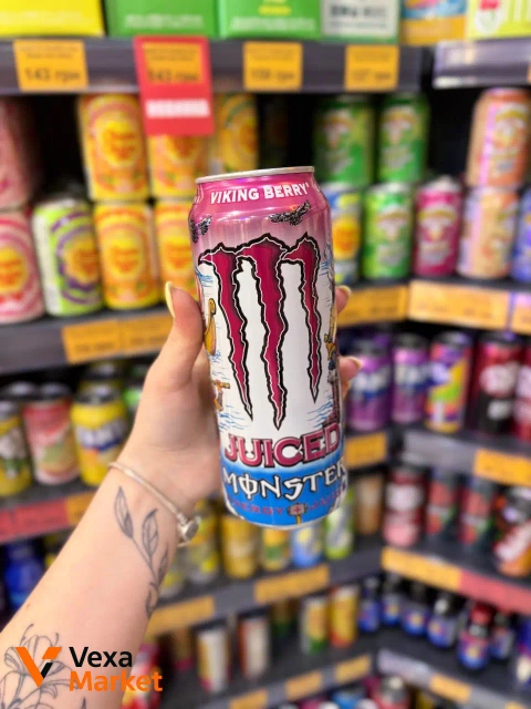 Енергетичний напій Monster Viking Berry 500ml