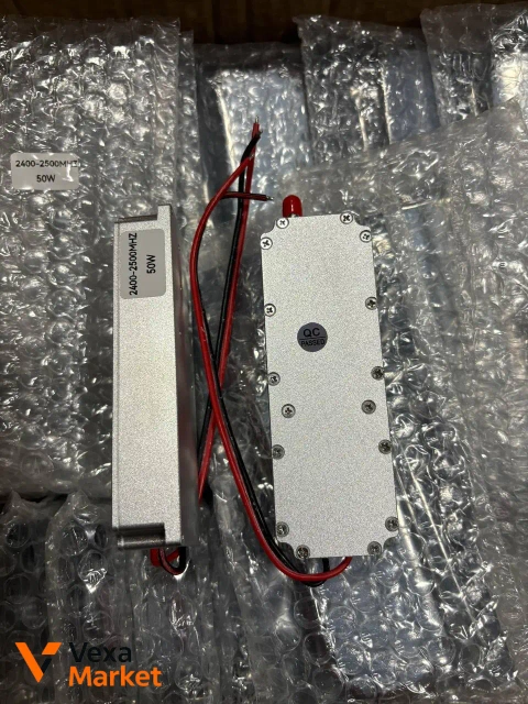 Модуль перешкод (Jammer) Gan 50W, 47 dBm, SMA з циркулятором