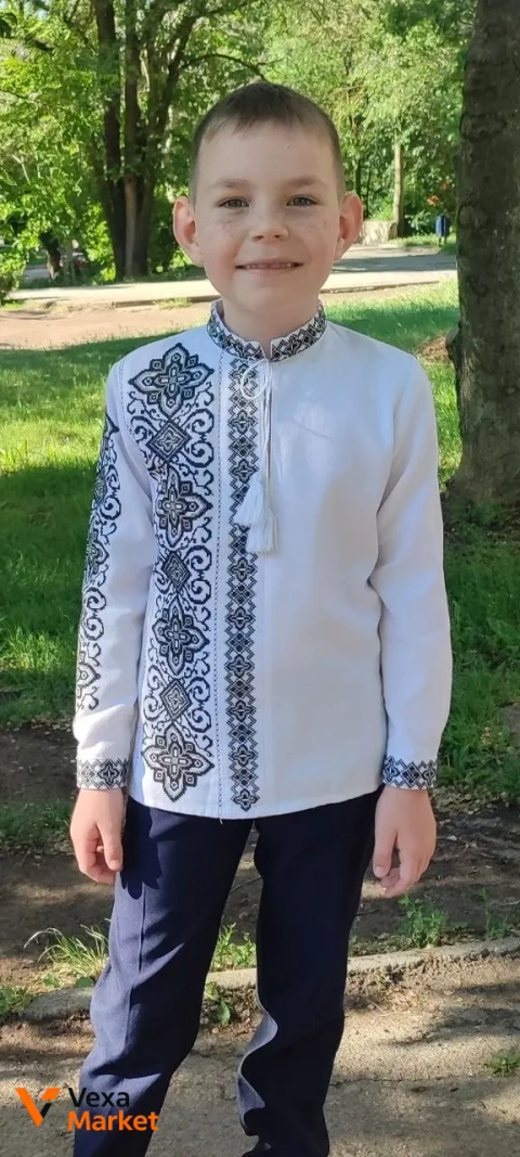 Вишиванка на мальчика 7-8 лет