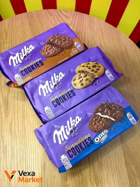Печиво Milka Sensations 156г