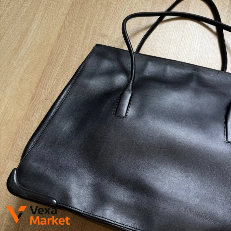 Prada leather bag 45x35 cm — фото 6
