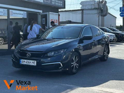 Honda Civic X покоління (FL) 2020 2.0 л. Сірий