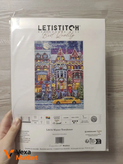 Набори для вишивання Letistitch та Dimensions (лотерея)