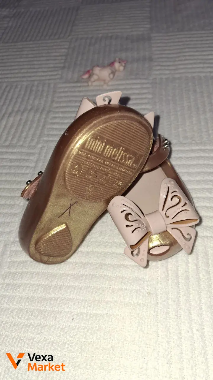 Туфлі дитячі Mini Melissa святкові 20р (12см) — фото 3