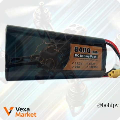 Molicel 6s2p 8400mAh 90A RC Battery Pack