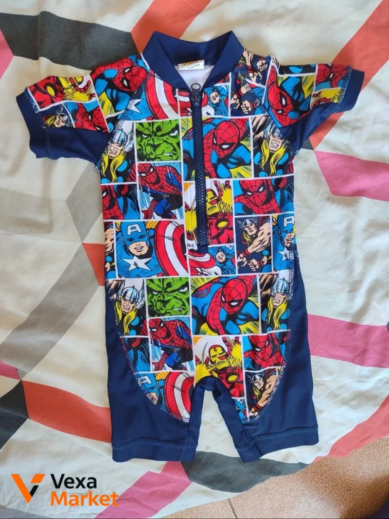 Дитячий пляжний одяг та купальники Marvel та Primark — фото 2