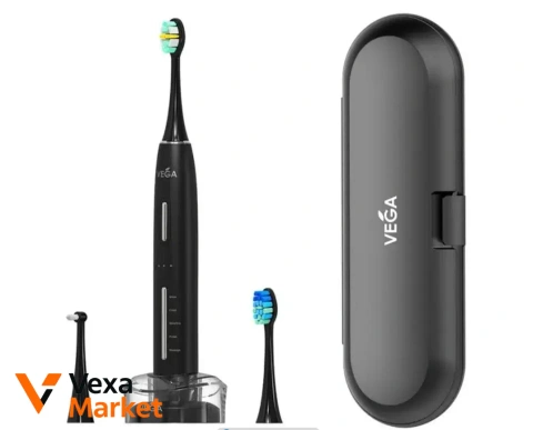 Електрична звукова зубна щітка Sonic Smart Vega Pro VT-800 W чорна