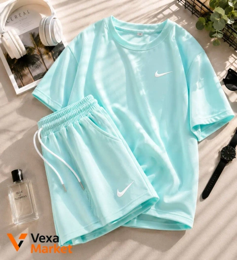 Костюм Nike 367 бо жіночий літній шорти та футболка
