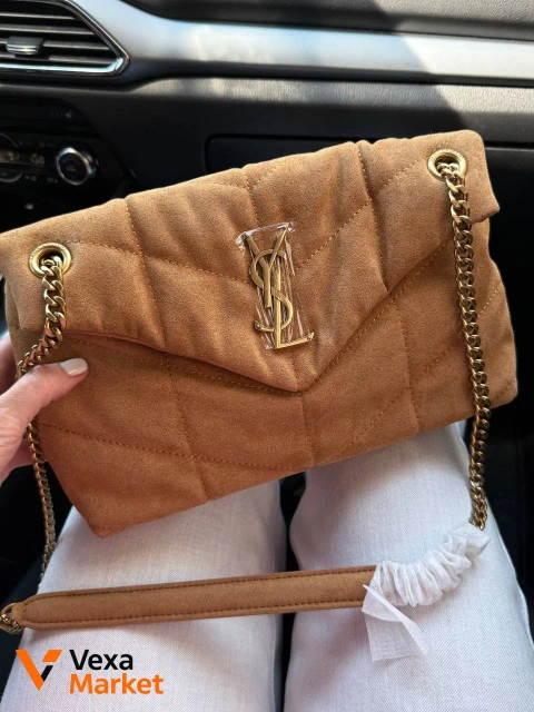 Сумка YSL Saint Laurent замшевая