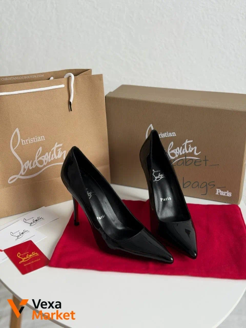 Christian Louboutin туфлі на підборах натуральна шкіра
