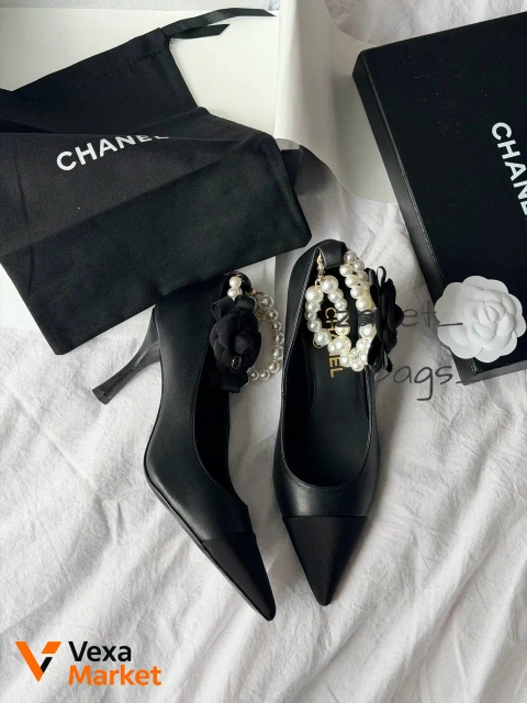 Chanel Туфли женские из натуральной кожи