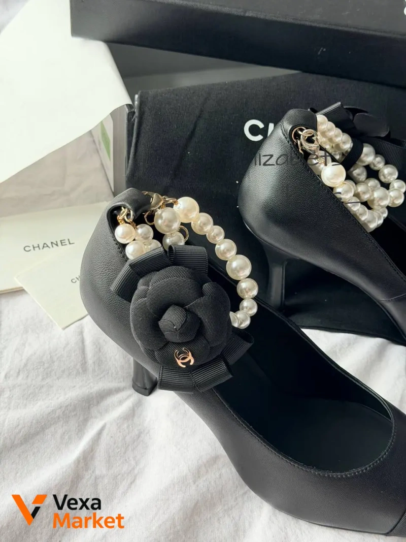 Chanel Туфли женские из натуральной кожи — фото 4