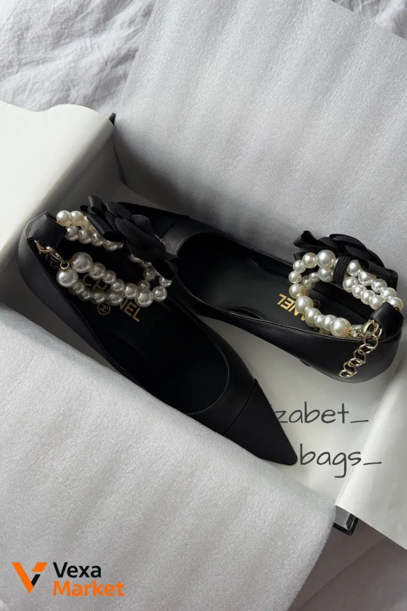 Chanel Туфли женские из натуральной кожи — фото 9