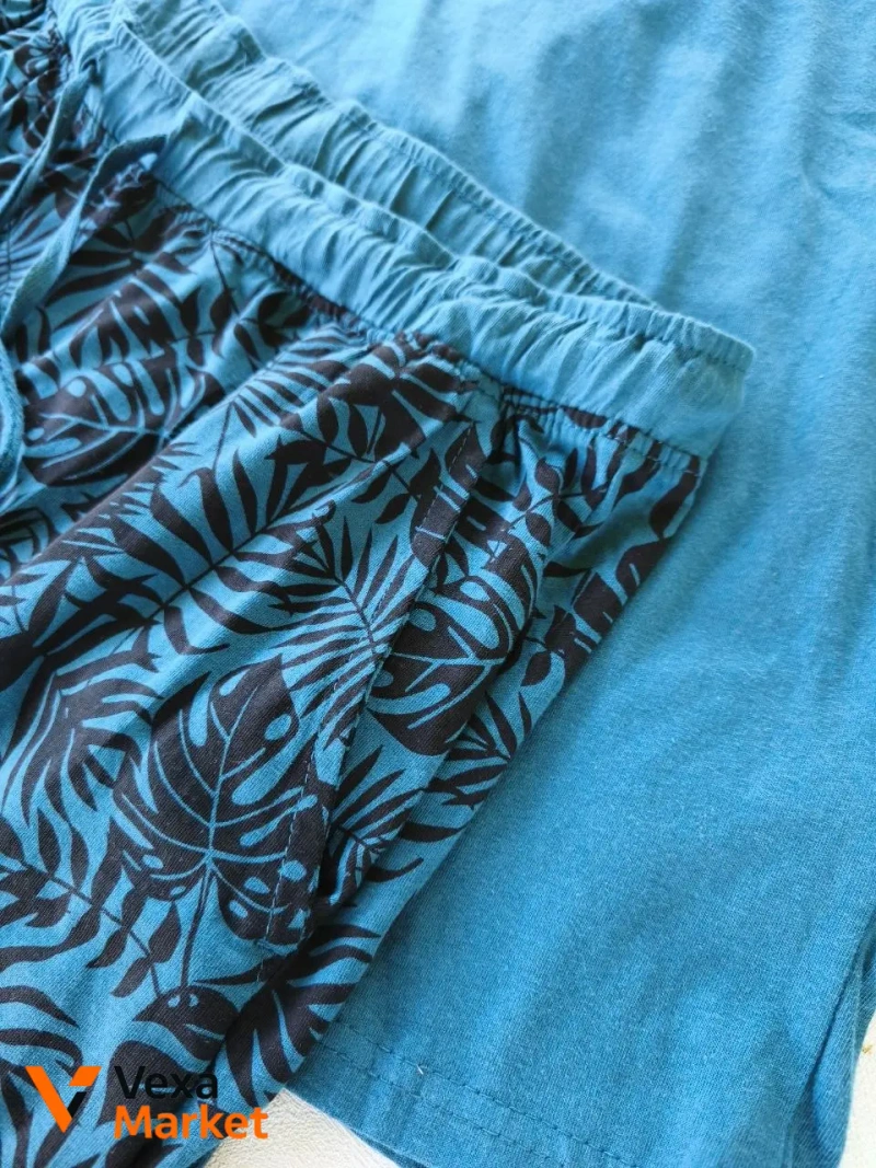 Чоловіча піжама 2XL (60-62) німецького бренду зі 100% бавовни — фото 2