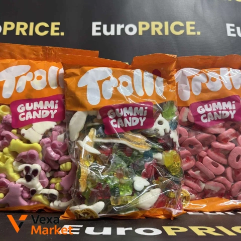 Цукерки Trolli Gummi Candy асорті 1кг