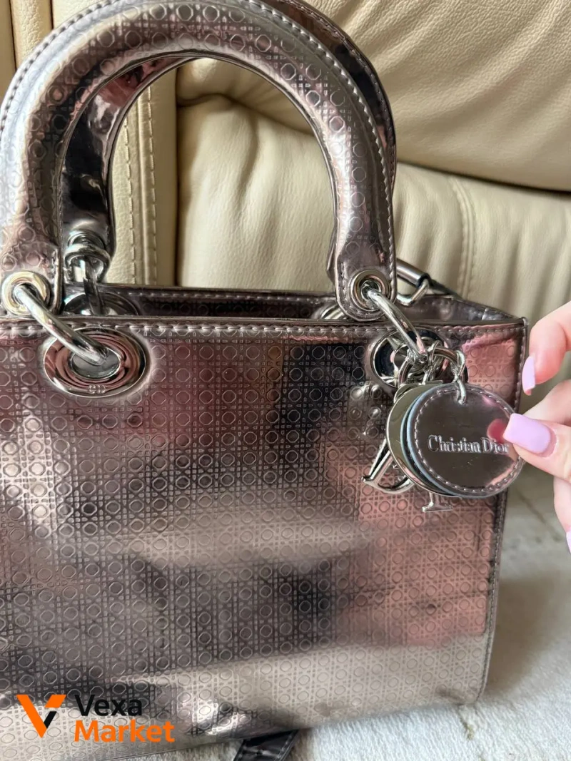 Christian Dior Lady Dior Metallic Cannage — фото 2