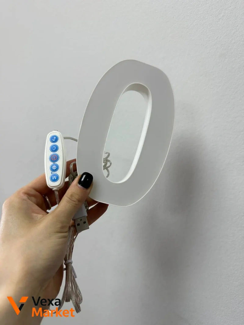 LED цифри з підсвіткою та керуванням через додаток — фото 5