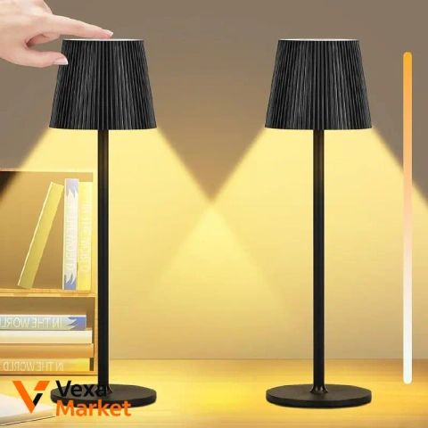Набір акумуляторних настільних ламп LED Modern Table Lamp чорні