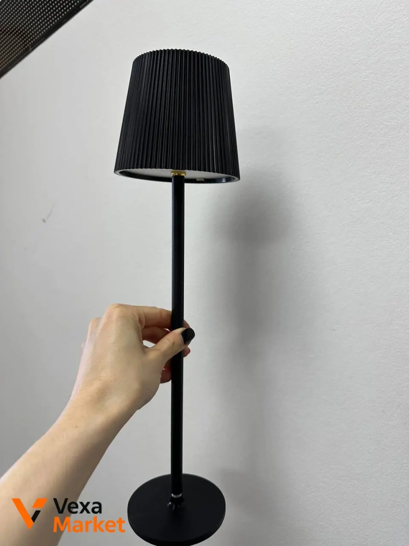 Набір акумуляторних настільних ламп LED Modern Table Lamp чорні — фото 6