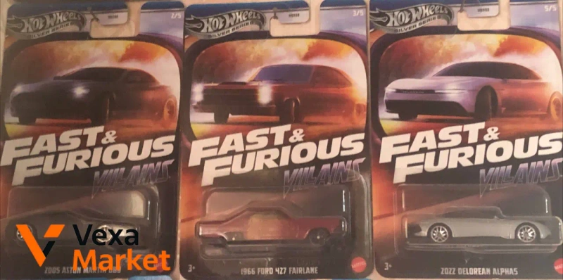 Колекційні моделі Hot Wheels Fast & Furious Porsche 911 Carrera T — фото 7
