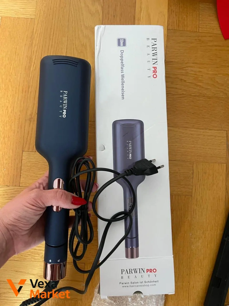 Плойка для волосся PARWIN PRO BEAUTY 32 мм, хвиляста форма, 4 температурні режими — фото 4